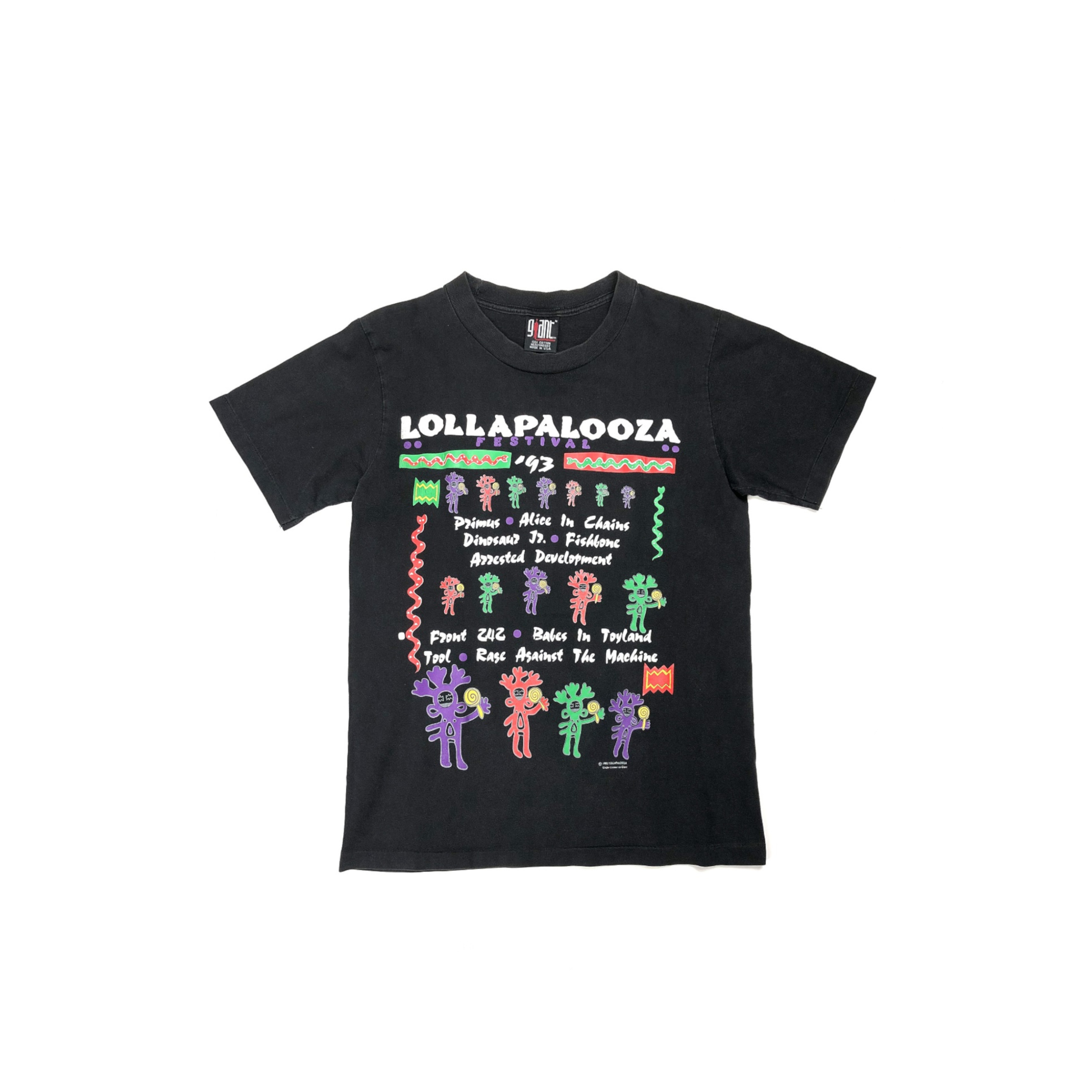 1993 LOLLAPALOOZA S/S TEE｜Tシャツ専門のビンテージショップ LOST 