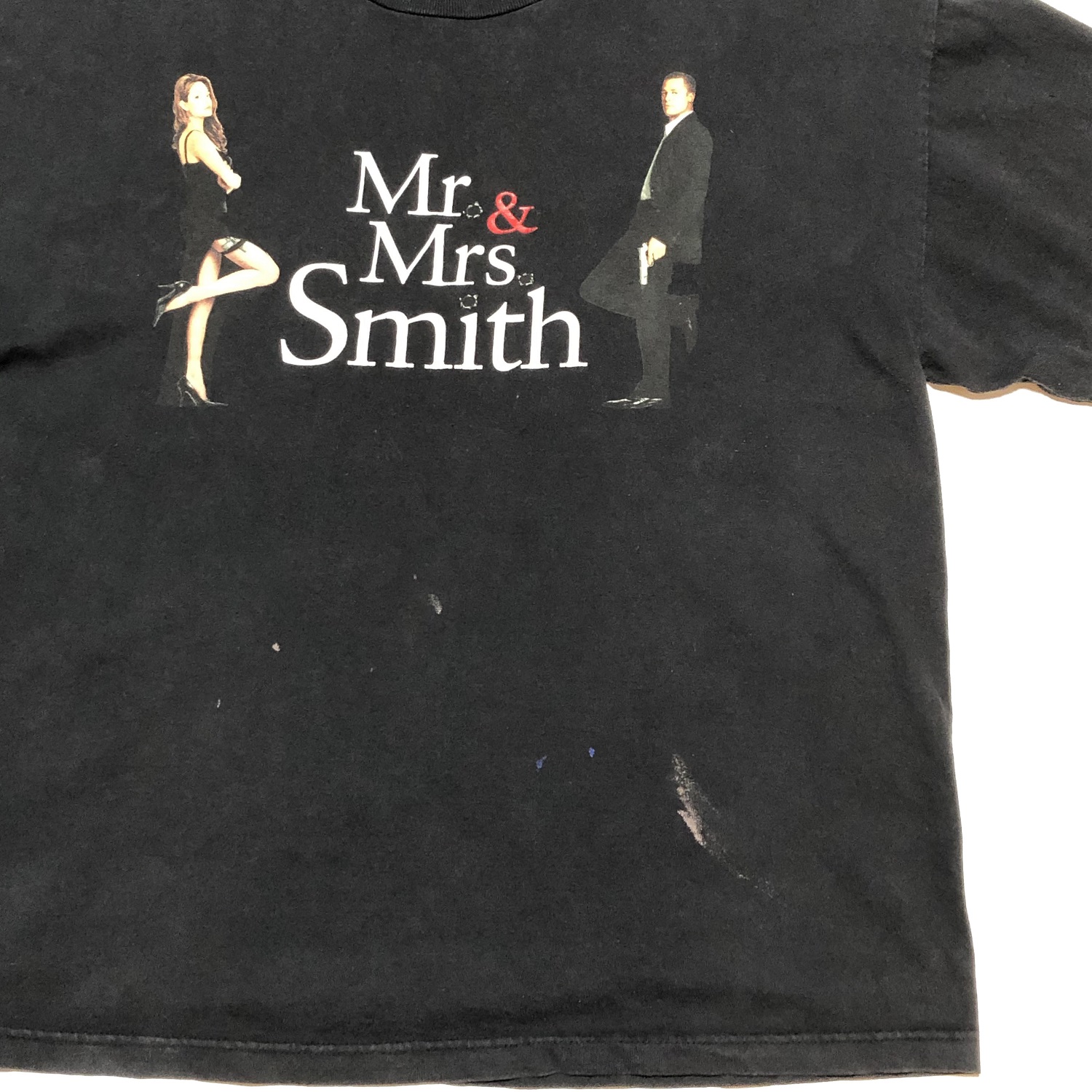 ブラッド・ピット主演｜2005 Mr. & Mrs. Smith Tシャツ XL