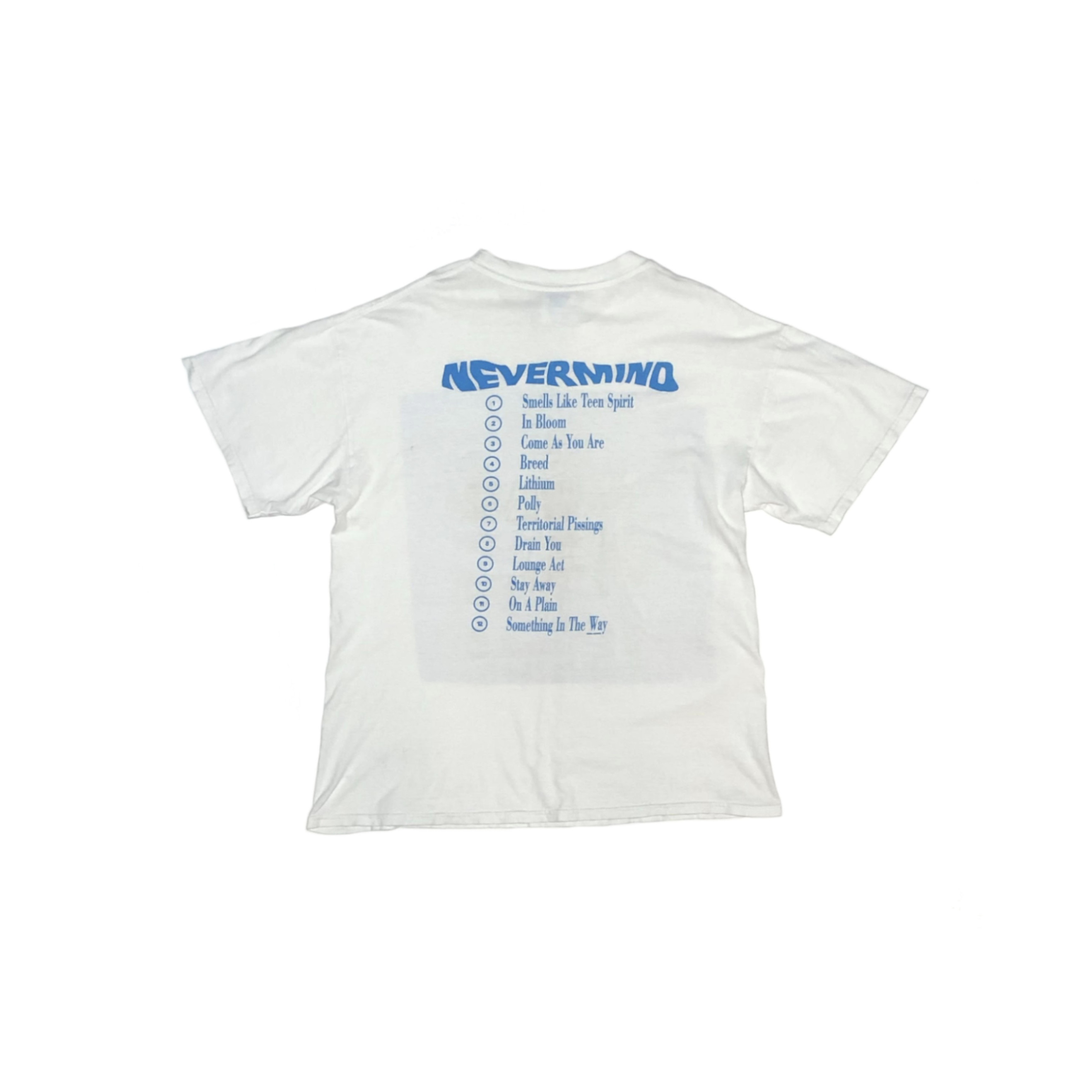NIRVANA】ニルヴァーナ NEVER MIND Tシャツ 黒SM39 | ofa.sg