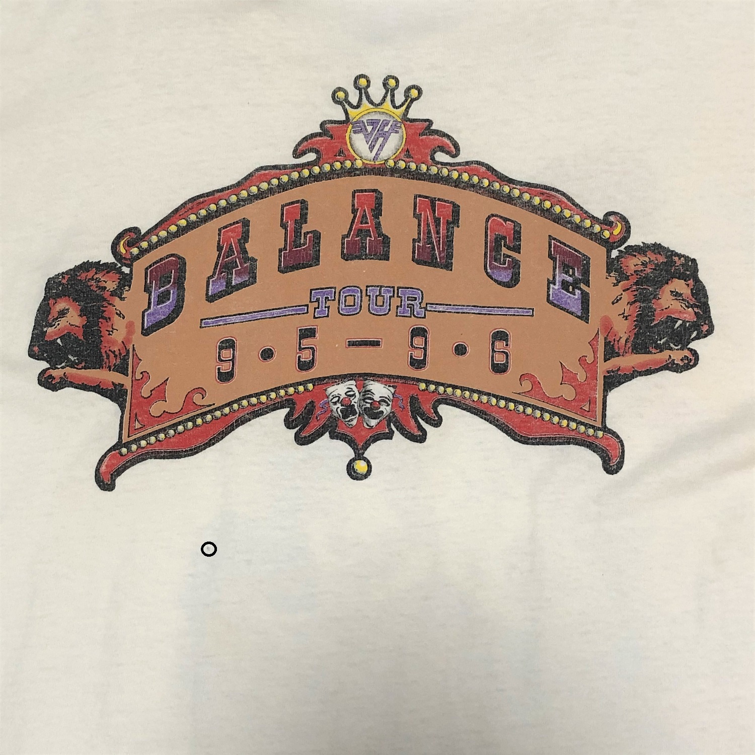 1995 VAN HALEN / BALANCE TOUR / S/S TEE｜Tシャツ専門のビンテージ